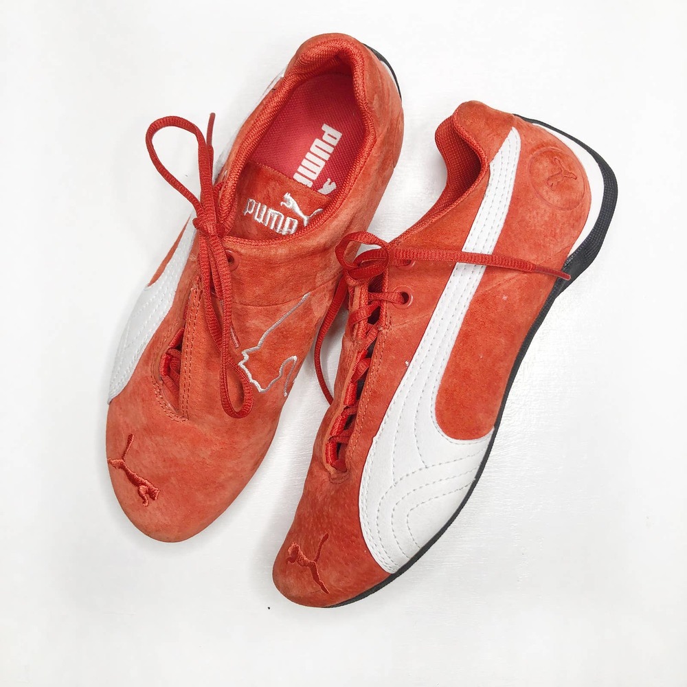 PUMA Boys Red Sneakers